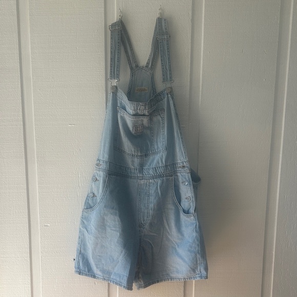 Levis Strauss Denim - Levi Strauss Light Blue Denim Overalls